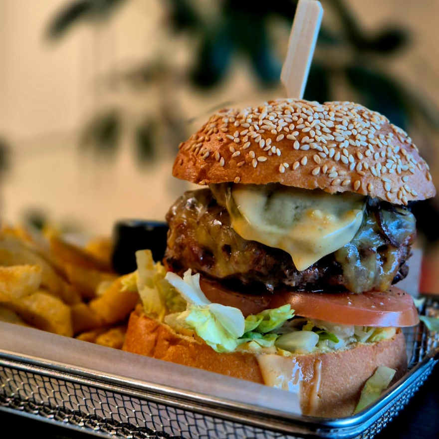 Beef and Cheese Burger